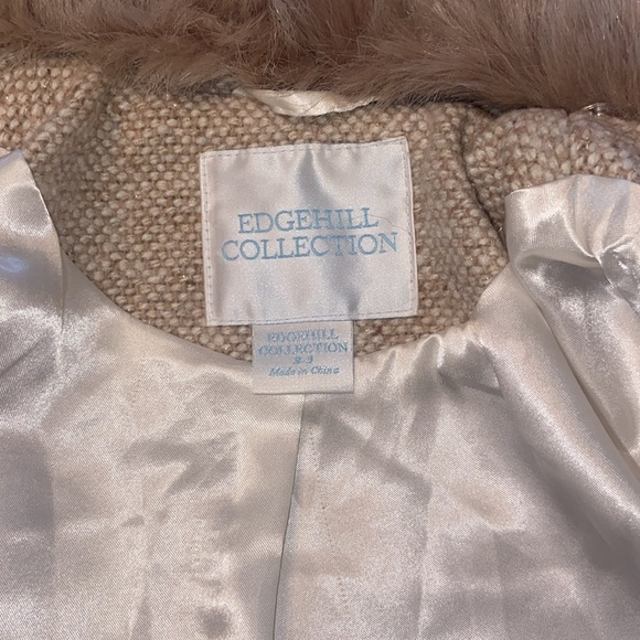 Edgehill Collection
x Darby Fallon Clark Little Girls 2-3 yrs Dress Coat Beige - Picture 3 of 8